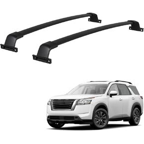 ALAVENTE قضبان متقاطعة لرف السقف شديدة التحمل بوزن 220 رطلًا تناسب شيفروليه تشيفي تراكس 2RS ACTIV LT 2023 2024 مع قضبان سقف جانبية قضبان متقاطعة من الألومنيوم قابلة للتعديل لصناديق السقف وحقائب قوارب الكاياك على السطح in Kuwait