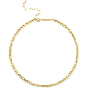 مطلية بالذهب مطرز القلائد للنساء 14K مطلية بالذهب حبة مكتنزة القلب سحر قلادة قلادة الاتجاه اليدوية هدايا مجوهرات الأزياء in Kuwait