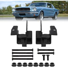 AUTOVIC Motor Mount Kit Frame Brackets Compatible with Mustang 1965-1970 for Small Block V8 289 302 351 Engine in Kuwait