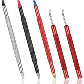 5 Pcs Watch Hand Setting Tool, Stainless Steel Watch Hand Press Tool Pusher Set, Precision Pointer Adjustment & Removal Tools for Watches Repair and Watchmaking, Compact Durable in Kuwait