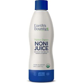 سخاء الأرض - عصير النوني التاهيتي العضوي - 32 أونصة سائلة. - نظام مناعة صحي ودعم صحة المفاصل - عصير نوني طبيعي 100% - عضوي - كوشير in Kuwait