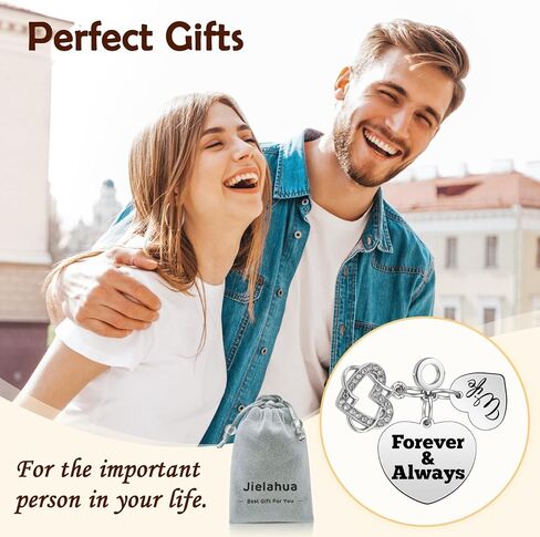 Wife Gifts from Husband Pendant Charm Romantic Birthday Gifts for Wife Charms for Bracelets Necklaces Anniversary Valentines Day Gift for Her Dangle Bead Charms Mother's Day Jewelry Gift for Women in Saudi Arabia