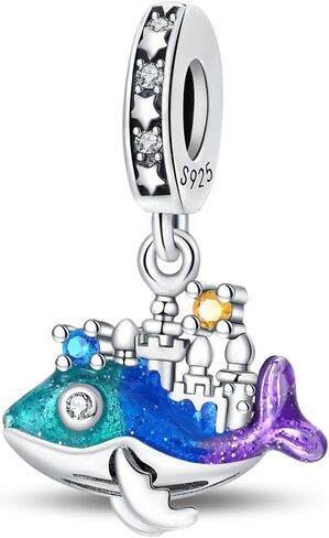 925 Clip Stopper Charms for Pandora Bracelets and Necklaces Spacers Bead Charms Jewelry Gift for Women in Saudi Arabia