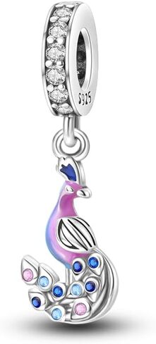 925 Clip Stopper Charms for Pandora Bracelets and Necklaces Spacers Bead Charms Jewelry Gift for Women in Saudi Arabia