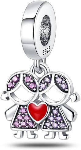 925 Clip Stopper Charms for Pandora Bracelets and Necklaces Spacers Bead Charms Jewelry Gift for Women in Saudi Arabia