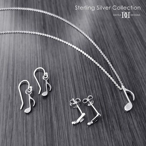 Dayna Designs Music Note Charm Bracelet Platinum over.925 Solid Sterling Silver, Mini Charm, Hypoallergenic Jewelry gifts for Moms Teams and Coaches in Saudi Arabia
