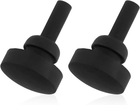 قطعتان من وسادة Jiffy Stand/Kickstand المطاطية الواقية من الصدمات، قابس سيليكون مضاد للتصادمات لـ Harley Touring 2007-2024 Street Glide FLHX، مسند بديل لـ HD# 50245-07، ملحقات دراجة نارية ممتصة للصدمات in Kuwait