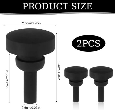 قطعتان من وسادة Jiffy Stand/Kickstand المطاطية الواقية من الصدمات، قابس سيليكون مضاد للتصادمات لـ Harley Touring 2007-2024 Street Glide FLHX، مسند بديل لـ HD# 50245-07، ملحقات دراجة نارية ممتصة للصدمات in Kuwait