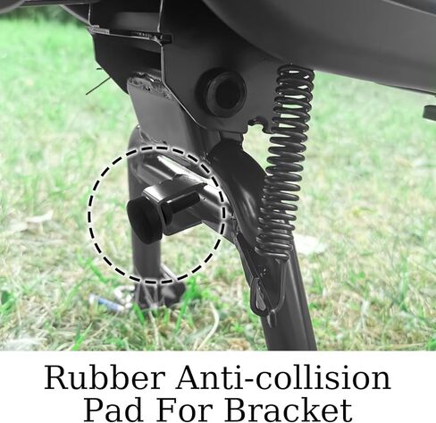 قطعتان من وسادة Jiffy Stand/Kickstand المطاطية الواقية من الصدمات، قابس سيليكون مضاد للتصادمات لـ Harley Touring 2007-2024 Street Glide FLHX، مسند بديل لـ HD# 50245-07، ملحقات دراجة نارية ممتصة للصدمات in Kuwait