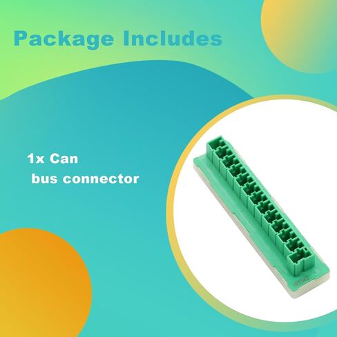 Fuse Connector Can Buss Compatible with Chrysler Pacifica Dodge Challenger Charger Dart Durango Journey Jeep Cherokee Grand Wrangler Ram 1500 2500 Replace# 68230877AA 68084591AA 68140666AA in Saudi Arabia