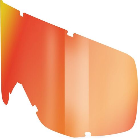 Scott Hustle/Tyrant/Split Works Adult Replacement Lens Off-Road Goggles Accessories - Orange Chrome/One Size in Saudi Arabia
