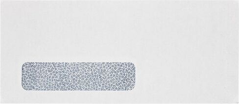 LUXPaper #10 All Purpose Window Envelopes | Peel & Press | 4 1/8" x 9 1/2" | White Wove | 28lb. Text | 1,000 Qty in Saudi Arabia