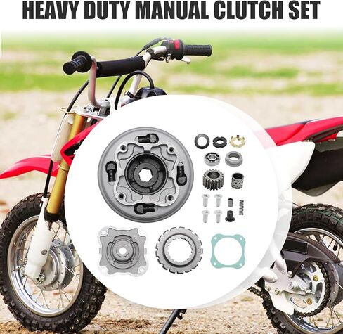 Heavy Duty Manual Clutch Set, Replacement for 50cc 70cc 90cc 110cc 125cc Dirt Pit Bikes, Complete Clutch Assembly for Improved Performance in Kuwait