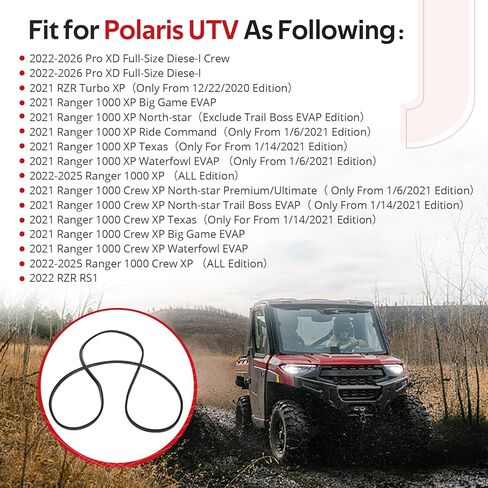 JAVIK Outer Clutch Cover Seal For Polaris Ranger 1000 XP 1000 Crew XP 2021-2025 RZR RS1 Turbo XP 2021-2022 Pro XD Full-Size Diese-l Crew 2022-2026 O.E.M# 5417715 in Saudi Arabia