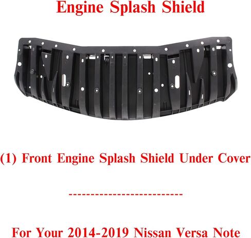 New Front Engine Splash Shield Under Cover Direct Replacement for Nissan Versa Note 2014-2019 626603VY0A NI1228153 in Saudi Arabia