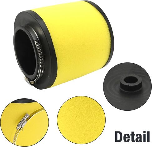 17254-HN5-670 Air Filter with Spark Plug Kit, Replacement for Honda Rancher 350 2000-2006 Replacement for Honda Foreman 400 450 1995-2004, Replaces 17254-HN1-000 in Saudi Arabia