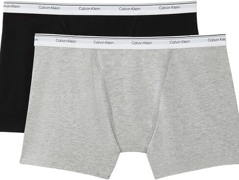 Calvin Klein Women's Balance Cotton Stretch Boxer Brief, 2 Pack in Saudi Arabia