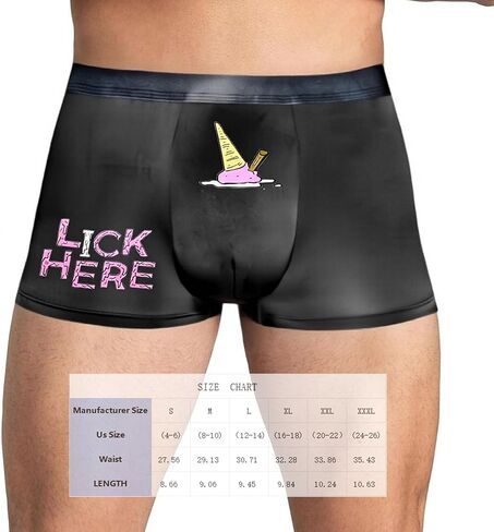 Mens Boxer Briefs, Funny Graphic Underwear, Stretch Trunk Style, Elastic Waistband, Smooth Feel Mens Underwear for Daily Wear in Saudi Arabia