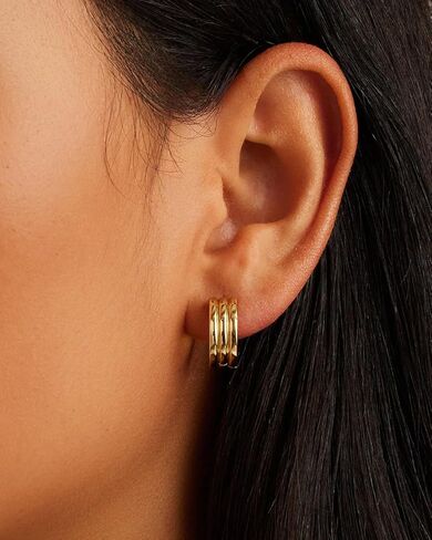 Gorjana Women's Reed Hoops in Saudi Arabia