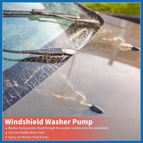 Windshield Washer Pump W/Grommet Windshield Washer Fluid Pump Fit for Ford Focus Transit Windshield Wiper Pump No.BV6117K624AB - Pack of 1 Item Replacement in Saudi Arabia