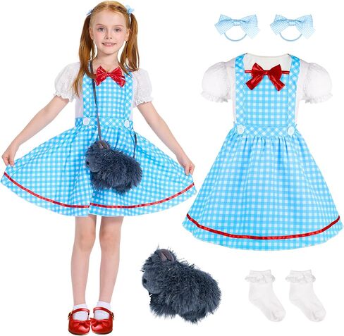 IKALI Girls Book Character Costume Fairytale World Book Day Storybook Character Dress Up Outfit for Kids Toddlers in Saudi Arabia
