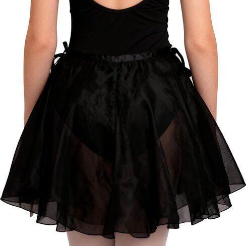 Wuchieal Lady's Sheer Wrap Skirt Ballet Skirt Ballet Dance Dancewear in Saudi Arabia
