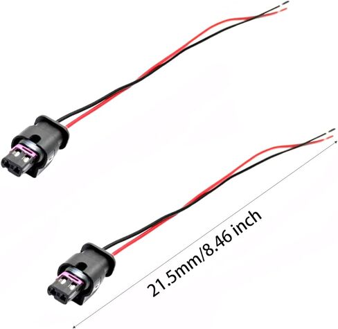 4 Pcs Side Marker Light Connector Plug Pigtail Wire Harness Compatible with Chrysler 300 2015-2023 Dodge Charger 2015 2016 2017 2018 2019 2020 2021 2022 2023 in Saudi Arabia