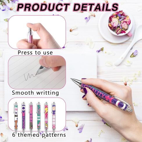 72 Pcs Women's History Month Gifts Bulk International Women Day Appreciation Set with Inspirational Female Rights Awareness Ballpoint Pen Bookmarks and Keychains for Party Office Community in Saudi Arabia