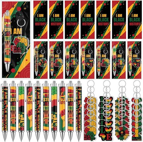 72 Pcs Women's History Month Gifts Bulk International Women Day Appreciation Set with Inspirational Female Rights Awareness Ballpoint Pen Bookmarks and Keychains for Party Office Community in Saudi Arabia
