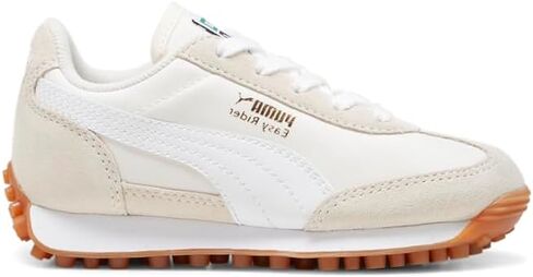 PUMA Kids Girls Easy Rider Vintage Lace Up Sneakers Shoes Casual - Off White, White in Saudi Arabia