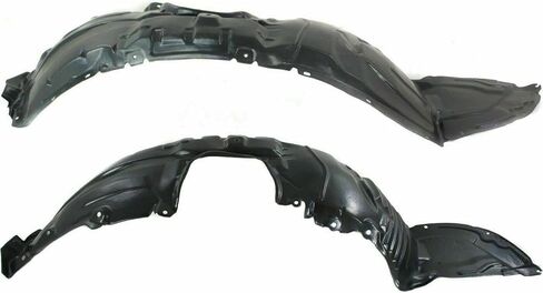 New Front & Rear Engine Splash Shield Under Cover + Fender Liners Left Driver Right Passenger Side for 2010-2013 Mazda 3 Direct Replacement MA1249139 MA1248139 MA1228113 MA1228112 in Saudi Arabia