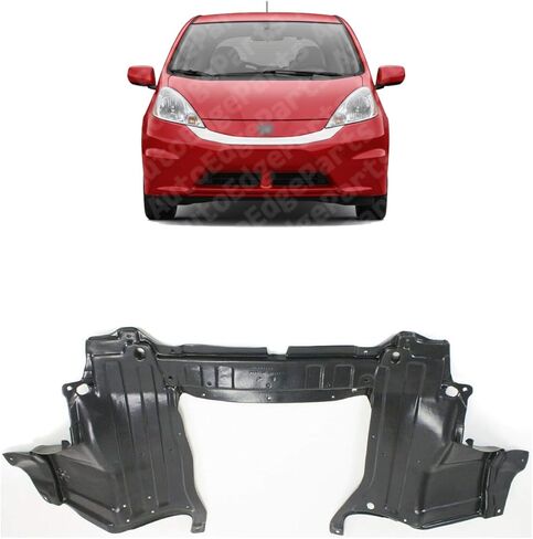 New Front Engine Splash Shield Under Cover Compatible with 2009-2014 Honda Fit Direct Replacement HO1228125 74111TK6A00 in Saudi Arabia