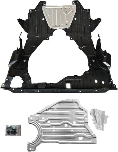 Engine Splash Shield Guard Compatible with 2018 2019 2020 2021 2022 Hon-da Accord Engine Under Cover Replacement for 74110TVAA00 Aluminum in Saudi Arabia