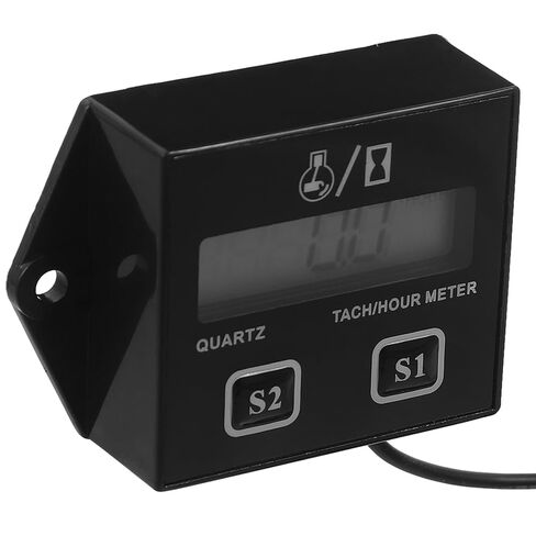 Digital Tachometer for Small Engines, ATV, Motorcycle Lawn Mower, Electronic Meter Hour Meter for Chainsaw and Gas-Powered Equipment in Saudi Arabia