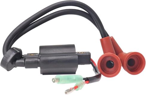 697-85570-11-00 Ignition Coil for Yamaha F9.9, 13.5, 15, 20, 25HP 40HP (2 or 4 Stroke) Engines Outboard Ignition Coil Replacement 6F5-85570-10, 6F5-85570-11, 6F5-85570-12, 6F5-85570-13 in Saudi Arabia