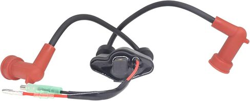 697-85570-11-00 Ignition Coil for Yamaha F9.9, 13.5, 15, 20, 25HP 40HP (2 or 4 Stroke) Engines Outboard Ignition Coil Replacement 6F5-85570-10, 6F5-85570-11, 6F5-85570-12, 6F5-85570-13 in Saudi Arabia