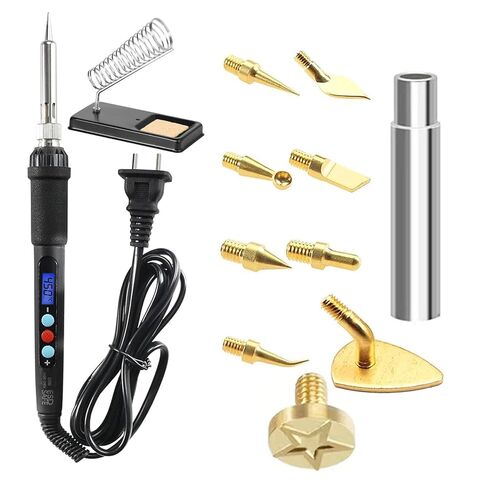 21PCS 3D Printing Accessories Smoothing Tool Kit, 3D Printing Modify Finishing Tool Soldering Welding Iron Kit Heat Insert Brass Nut Kit-Smoothing Tool Kit-Set in Saudi Arabia