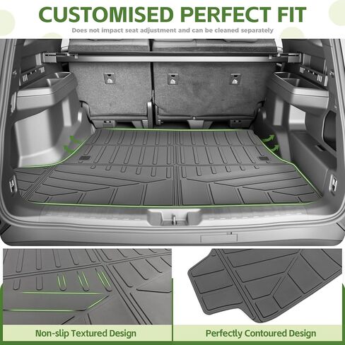 Trunk Mat for 2025 2026 Toyota 4Runner 5 Seats Gas, Rear Cargo Mat All Weather TPE Protector Trunk Liner Accessories(Not for Hybrid EV/i-Force MAX) in Saudi Arabia