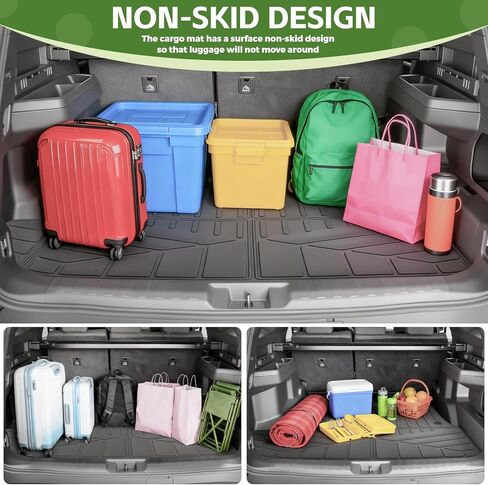 Trunk Mat for 2025 2026 Toyota 4Runner 5 Seats Gas, Rear Cargo Mat All Weather TPE Protector Trunk Liner Accessories(Not for Hybrid EV/i-Force MAX) in Saudi Arabia