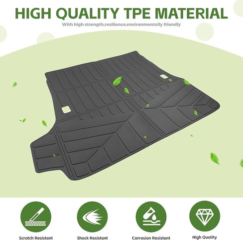 Trunk Mat for 2025 2026 Toyota 4Runner 5 Seats Gas, Rear Cargo Mat All Weather TPE Protector Trunk Liner Accessories(Not for Hybrid EV/i-Force MAX) in Saudi Arabia