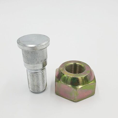 Wheel Stud + Nut Front Right Passenger Side for Isuzu NPR NQR NPR-HD NRR 98-25 in Saudi Arabia