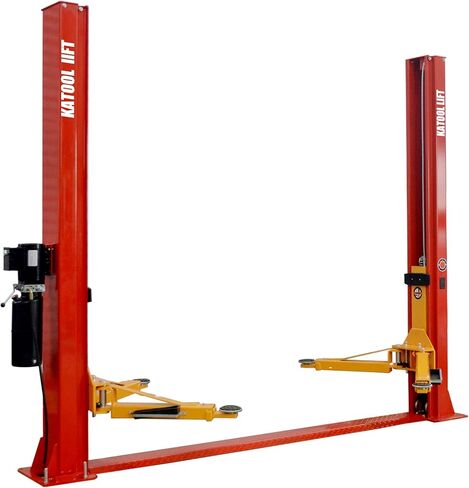 KATOOL Two Post Lift 10000 lbs Base Plate Garage Equipment Home Lift Auto Lift Hoist in Kuwait