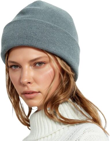 Wireless Protection Knitted Hat/Beanies Made with Silver Fiber Fabric - Unisex Adults in Saudi Arabia