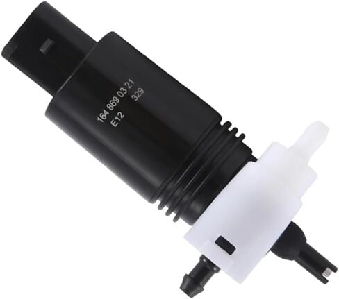 Riloer 2 Pins Windshield Washer Pump, Front Windshield Washer Fluid Pump Motor, Compatible with Mercedes Benz GL350 2010-2016, Compatible with Mercedes Benz GL450 2008-2016, 1648690421, 2318660021 in Saudi Arabia