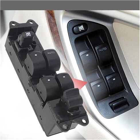 Front Right Driver Side Master Power Window Switch Button Compatible With Subaru Liberty/Outback 2004 2005 2006 2007 2008 83071AG010 RHD in Kuwait