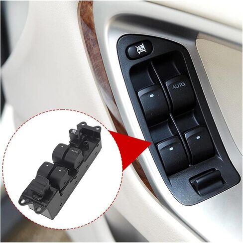 Front Right Driver Side Master Power Window Switch Button Compatible With Subaru Liberty/Outback 2004 2005 2006 2007 2008 83071AG010 RHD in Kuwait