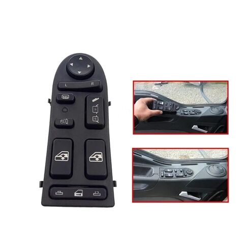 81258067098 Compatible with Man TGS TG Truck Front Left Electric Power Window Switch Lifter Control Regulator Button Car Accessories in Kuwait