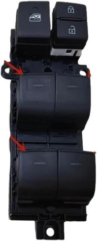 Backlight Upgrade Lighted LED Power Single Window Switch Set Compatible With Toyota Yaris Cross 2022 Rav4 Rav 4 Chr Corolla 2019-2022(Main switch 1pc) in Kuwait