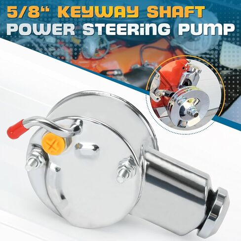 PTNHZ 5/8 "Keyway رمح مضخة التوجيه السلطة الارتباط مع كتلة صغيرة وكبيرة تشيفي 283 305 307 327 350 400 454 محركات in Saudi Arabia