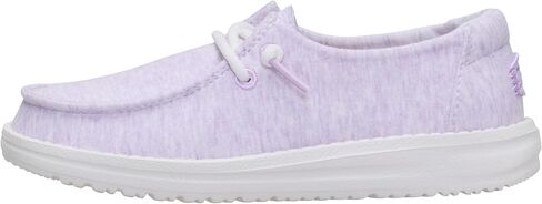 HEYDUDE للجنسين - الأطفال Wendy Y Stretch Jersey Lilac in Saudi Arabia